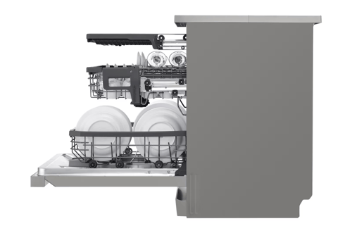 ال جي - غسالة صحون, 10 برامج, 14 مكان للتخزين