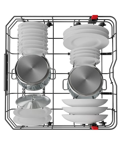 ويرلبول - غسالة صحون, 10 برامج, 14 مكان للتخزين