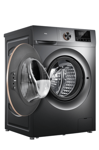 تي سي ال - غسالة أوتوماتيك امامية, 8 كيلو