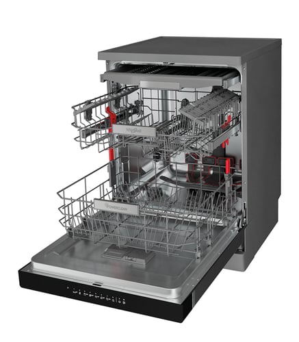 ويرلبول - غسالة صحون, 11 برامج, 14 مكان للتخزين