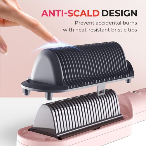 تيمو - مشط تمليس الشعر , وردي