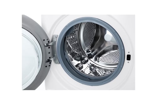 إل جي - غسالة تحميل أمامي، سعة غسيل 15 كجم، تجفيف...