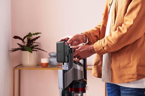 هوفر - مكنسة لاسلكية, وقت التشغيل 40 دقيقة