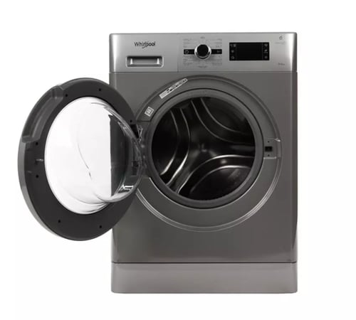 ويرلبول - غسالة أمامية , 9كيلو غسيل, 6كيلو تجفيف