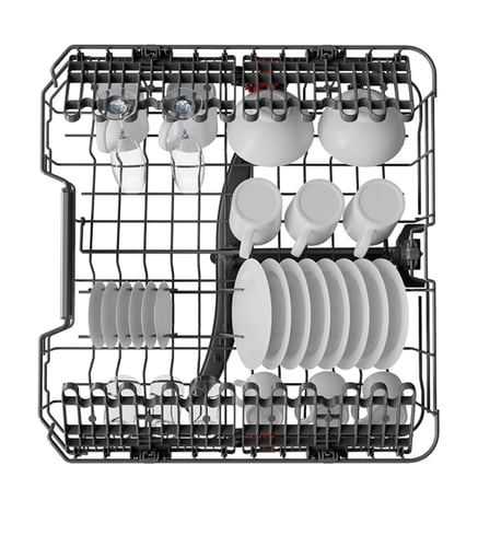 ويرلبول - غسالة صحون, 11 برامج, 14 مكان للتخزين