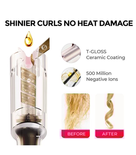 تيمو - مكواة تجعيد أوتوماتيكية , كيرلبرو