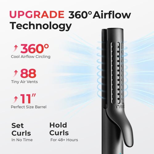 تيمو - جهاز فرد وتجعيد الشعر , اسود