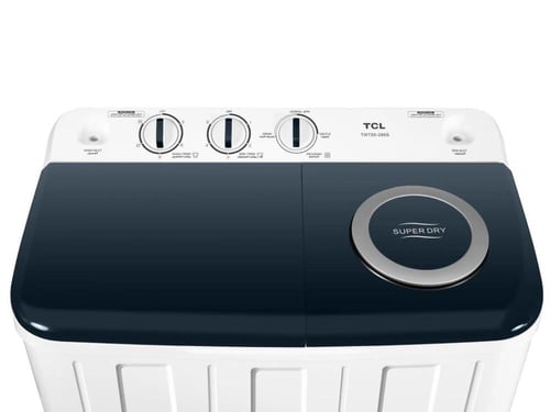 تي سي ال - غسالة حوضين, 10 كيلو