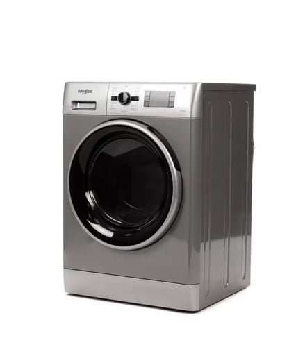 ويرلبول - غسالة أمامية , 9كيلو غسيل, 6كيلو تجفيف