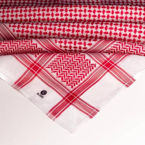 شماغ روسيل احمر R 4