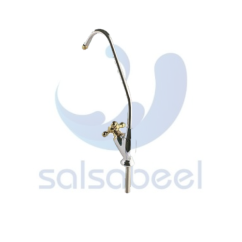 صنبور سلفر مع لون ذهبي