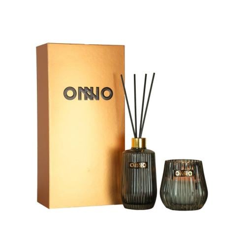 طقم الهدايا: شمعة ايتيرنال+موزع عطر اكليكتك