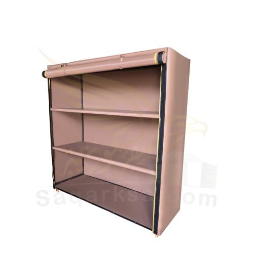 دولاب تخزين كوري للاستخدام المنزلي والخارجي - 3 رف...