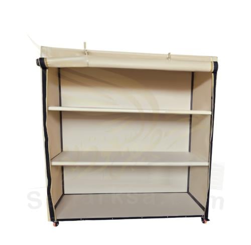 دولاب تخزين كوري للاستخدام المنزلي والخارجي - 3 رف...