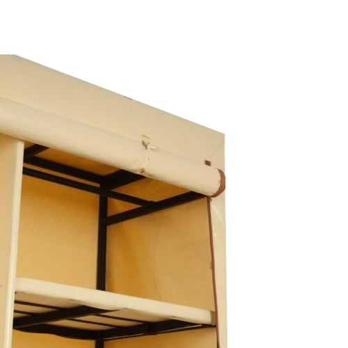 دولاب تخزين للملابس 200×200×70 سم – بيج