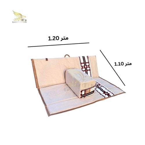 طقم فرشة تخييم فاخر – أربع مراكي وكراسي لجلسة خارج...