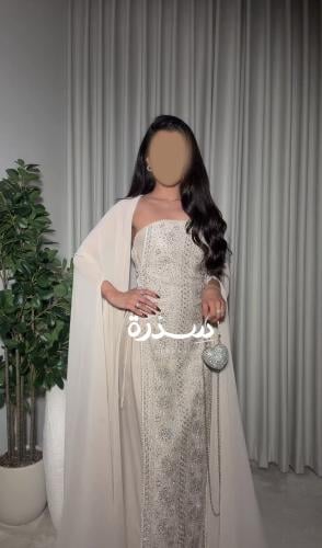 جلابية قطعتين مطرزه