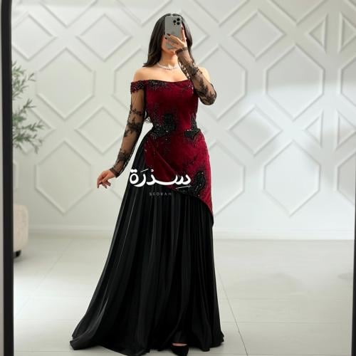 فستان سهره كلوش بلاسيه