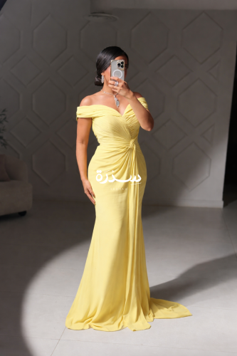 فستان سهره ناعم قصة مميزه