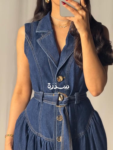 فستان جينز ناعم