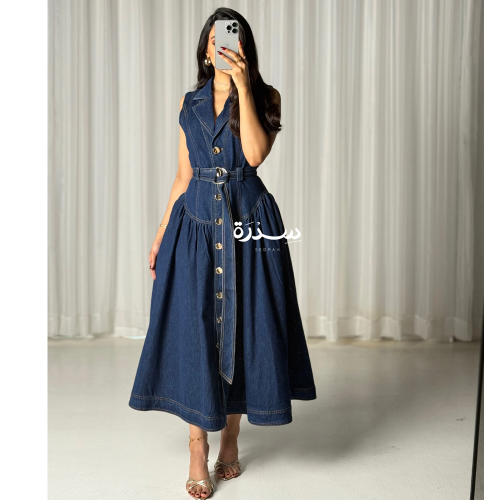 فستان جينز ناعم