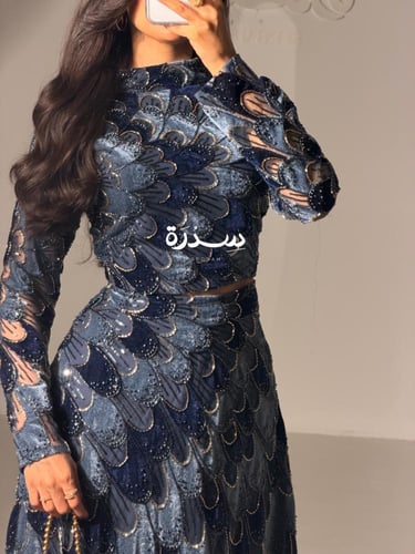 طقم شامواه بتطريز مميز