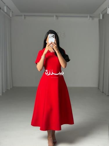 فستان ناعم باكسسوار