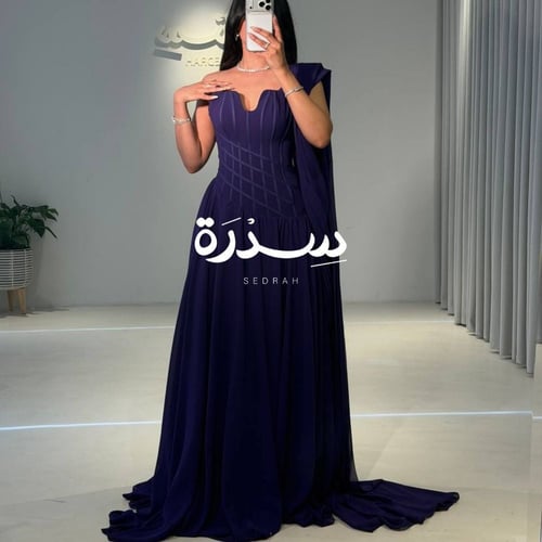 فستان سهرة كورسيه أوف شولدر