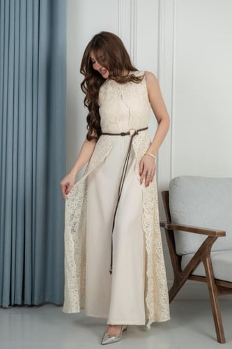 جمبسوت راقي باللون البيج رمضاني والعيد