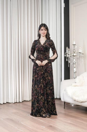 فستان العيد مشجر