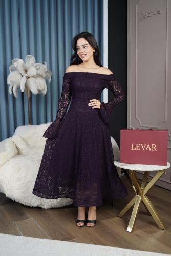 فستان العيد الارجواني