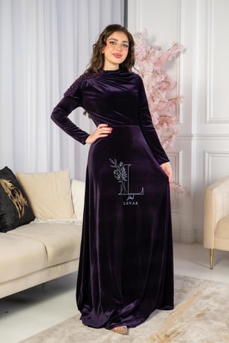 فستان سهره أنيق متعدد الالوان