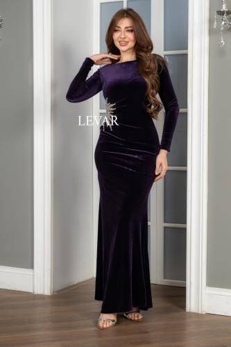 فستان لورين مخمل كوري الاصلي