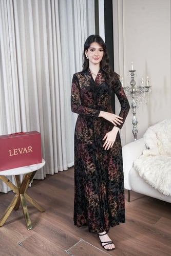 فستان العيد مشجر