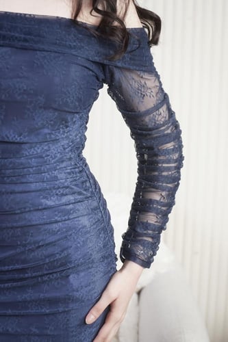 فستان العيد الدانتيل