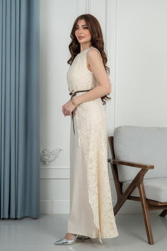 جمبسوت راقي باللون البيج رمضاني والعيد