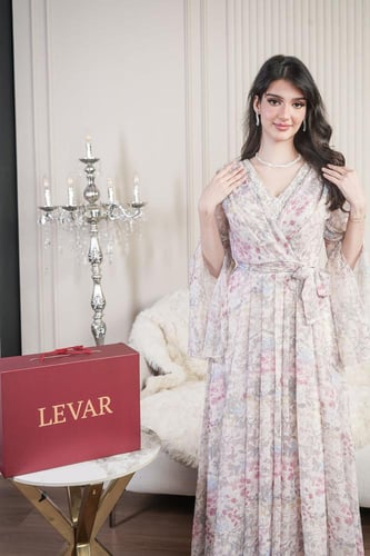 فستان مشجر للعيد