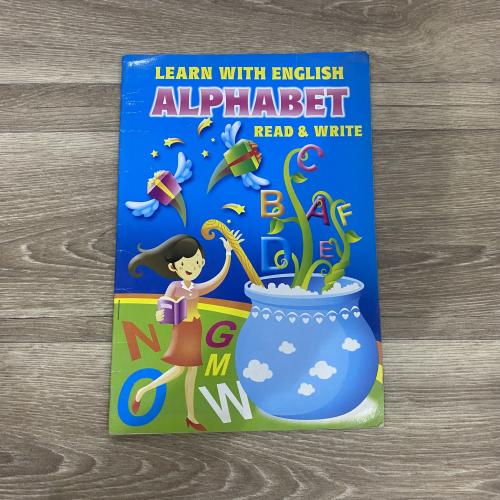Learn with English alphabet read and write