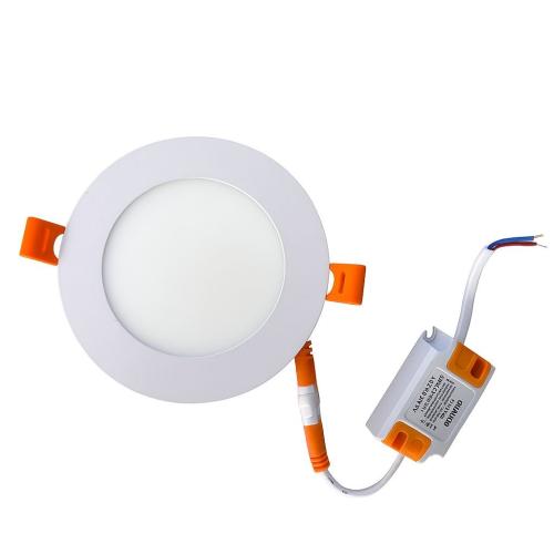 6-watt panel 10 cm creamy