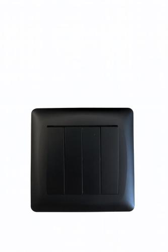 Four-pin 10 ampere black