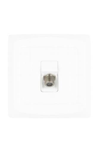 White shower head
