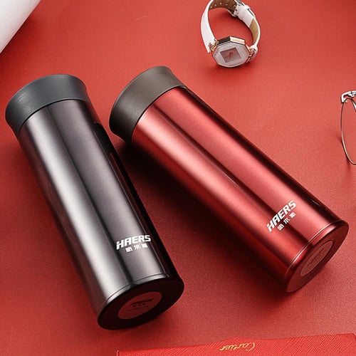 حافظة مشروبات 350 مل مع فلتر (HAERS) stainless ste...