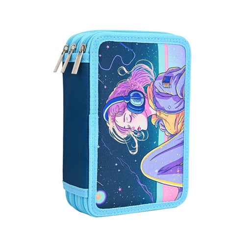 حقيبة قرطاسية من 48 لوان خشبي48-color wooden stati...