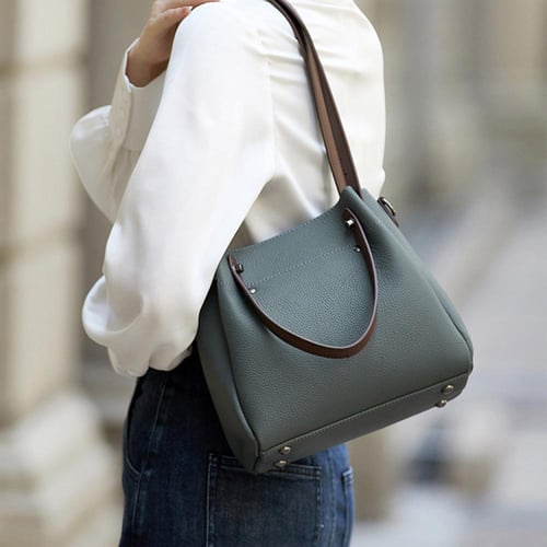 حقيبة نسائية من جلد البقر جديدة 2025 New cowhide b...