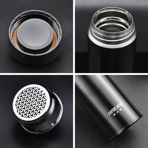 حافظة مشروبات 350 مل مع فلتر (HAERS) stainless ste...