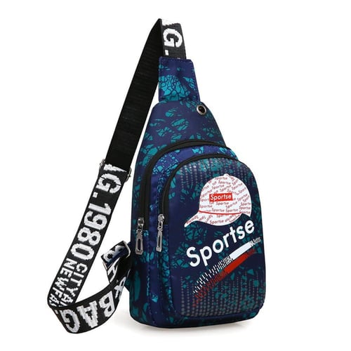 حقيبة صغيرة ، صدر/ظهر ، بعدة أشكال