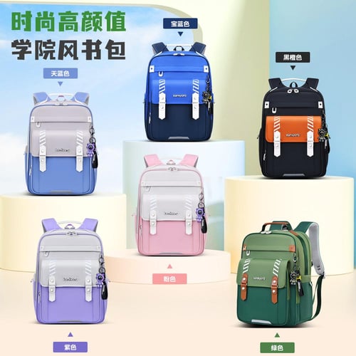 حقيبة ظهر تدعم الظهر مع مقلمة وقلادة جديدة Back su...