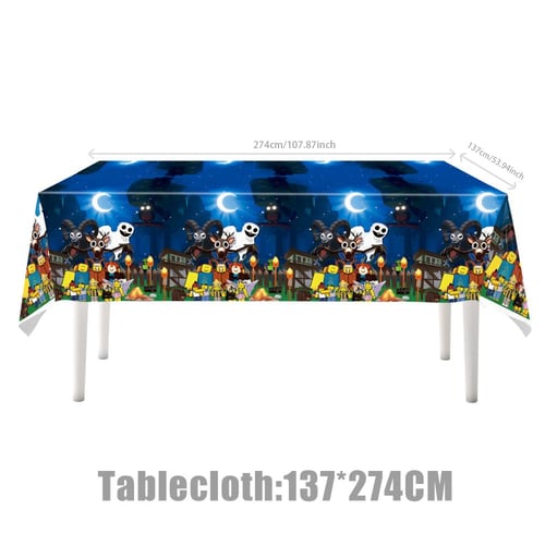 زينة حفلات أطفال- ثيم 99 ليلة "الجديدة من روبلوكس-...