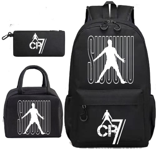 طقم حقيبة مدرسية _ عدة اشكال لرونالدو School bag s...