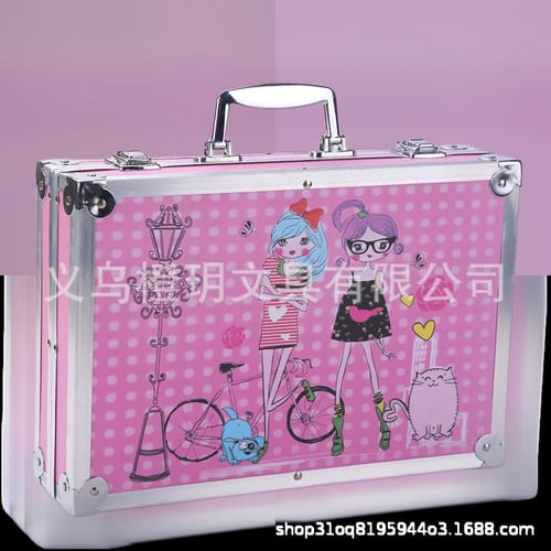 مجموعة مستلزمات فنية شاملة ومحمولة للأطفال A compr...